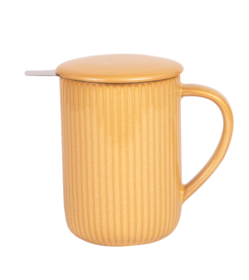 Tisanière jaune 47cl