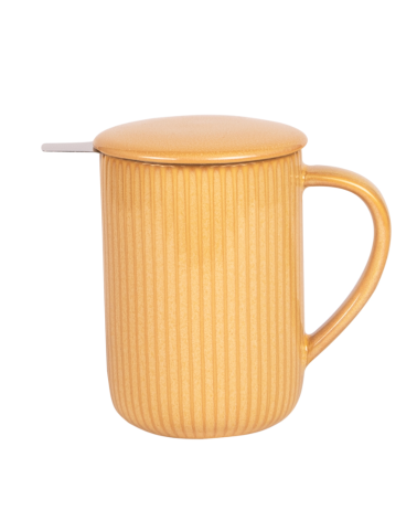 Tisanière jaune 47cl