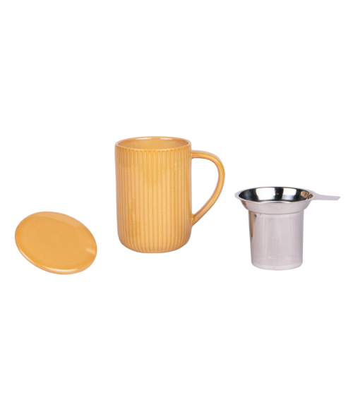 Tisanière jaune 47cl