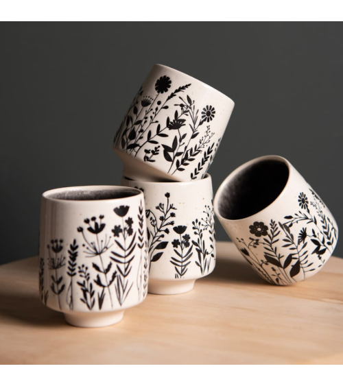 Gobelet / tasse IKEBANA FLEUR 25CL