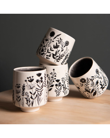 Gobelet / tasse IKEBANA FLEUR 25CL