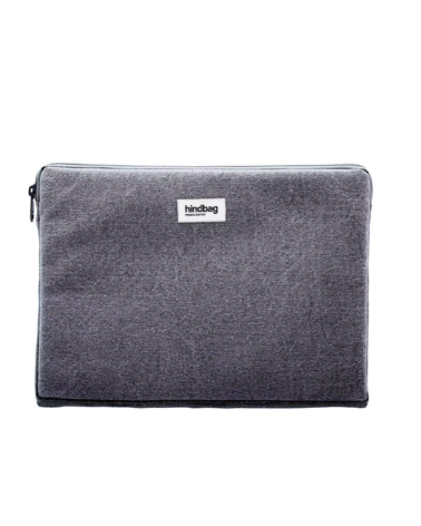 Pochette Ordinateur AVA S denim gris