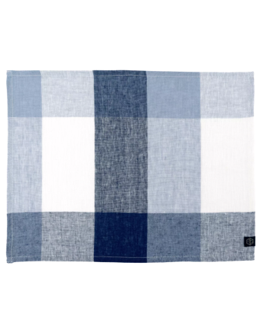 Nappe Tenerife 160x250cm Bleu Stone