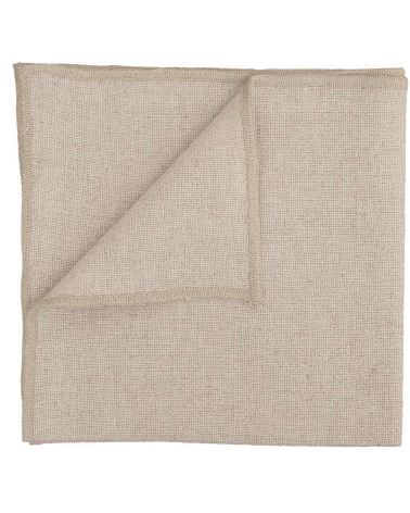 lot de 4 serviettes de table corte 40x40cm Naturel