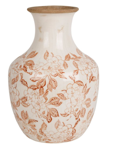 vase jarre sinhoue D21xH31cm