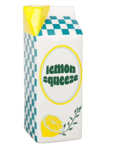 Vase brique lemon squeeze 10x9.5xH25cm