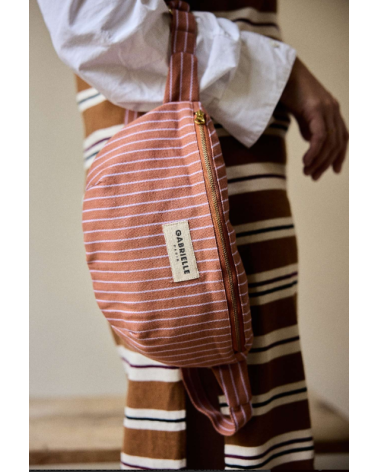 Sac banane ryures lilas