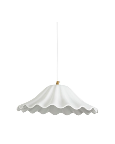Suspension porcelaine clarelis D30xH10cm