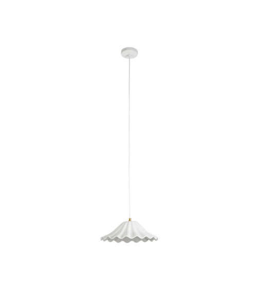 Suspension porcelaine clarelis D30xH10cm