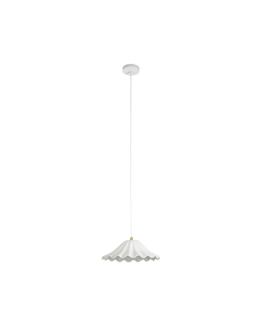 Suspension porcelaine clarelis D30xH10cm