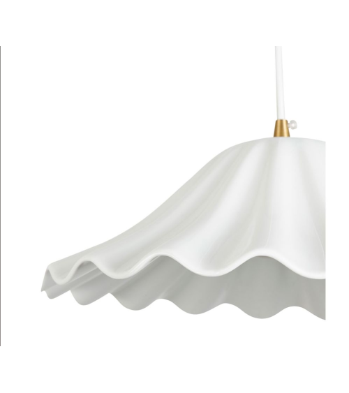 Suspension porcelaine clarelis D30xH10cm