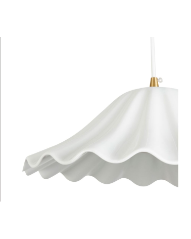 Suspension porcelaine clarelis D30xH10cm