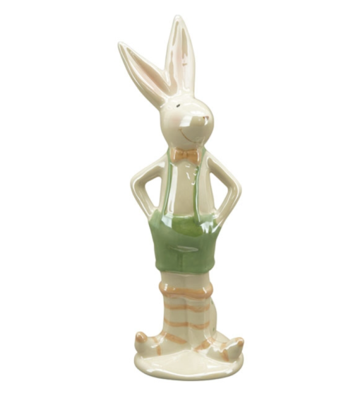Statue Lapin 10.7x8.8xH26cm