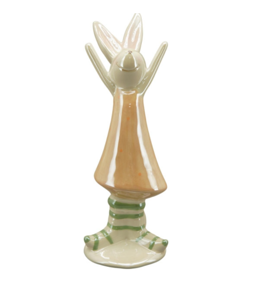 Statue Lapin 10.7x8.8xH26cm