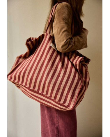 Sac week-end rayures GARANCE