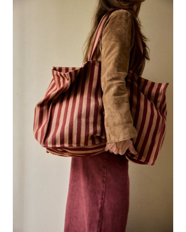 Sac week-end rayures GARANCE