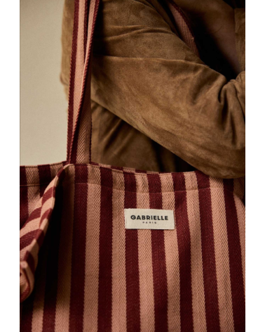 Sac week-end rayures GARANCE