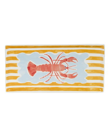 Coffret plat rectangulaire Giulia homard