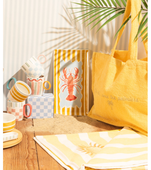 Coffret plat rectangulaire Giulia homard