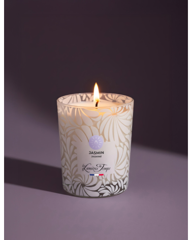 BOUGIE VEGETALE FRANCAISE 180gr Jasmin