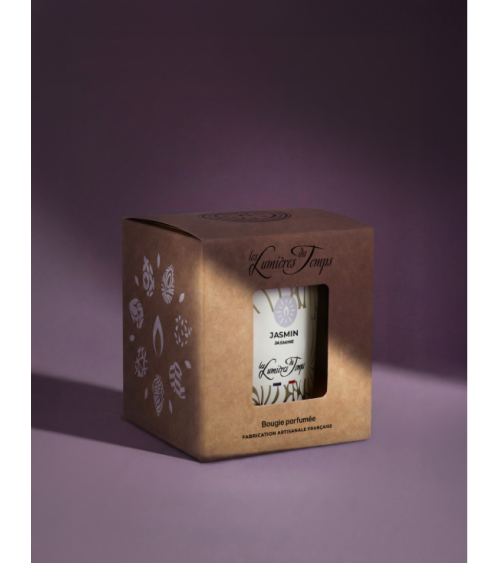 BOUGIE VEGETALE FRANCAISE 180gr Jasmin