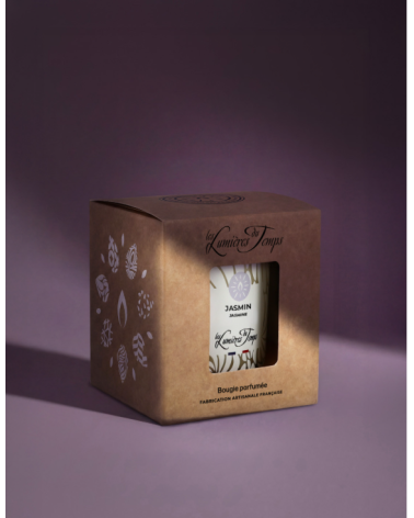BOUGIE VEGETALE FRANCAISE 180gr Jasmin