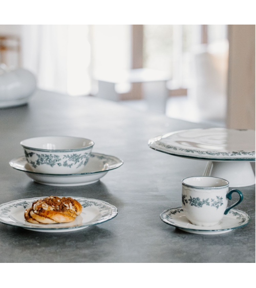 Assiette creuse green Cyril 23/17xH4.5cm