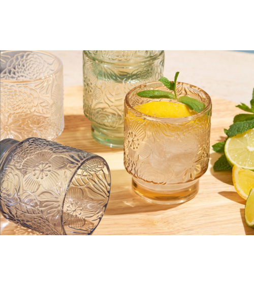 Verre à eau Flora X4 30cl