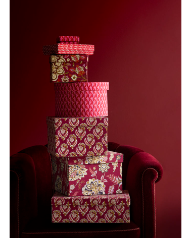 Boites carton ronde lotx3