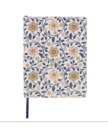 Carnet A5 bleu bungalow 224 pages blanches