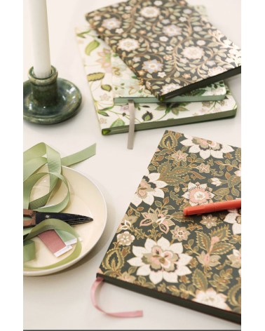 Carnet A5 Vert lignes 192 pages