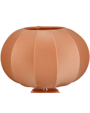 Lampe lumi peche D20.5xH26cm