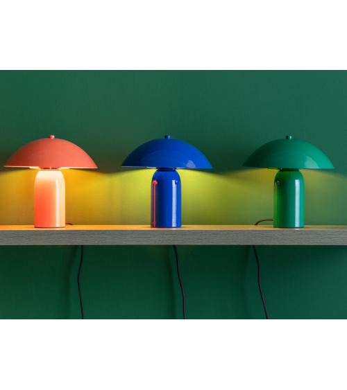 Lampe asuto retro green