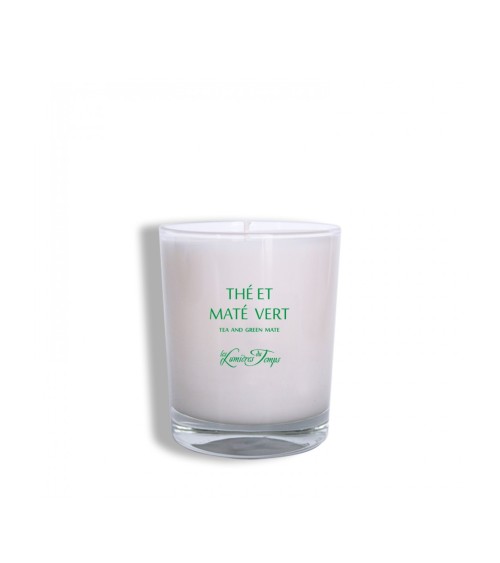 BOUGIE VEGETALE FRANCAISE 180GR THE MATE VERT