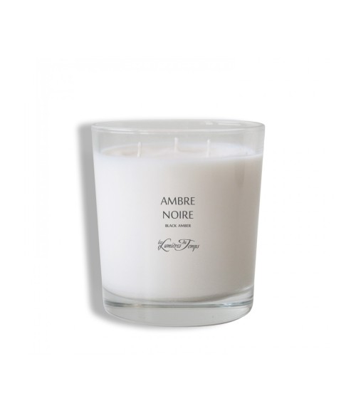 BOUGIE VEGETALE FRANCAISE 350gr Ambre Noire