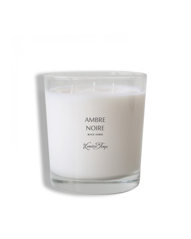 BOUGIE VEGETALE FRANCAISE 350gr Ambre Noire